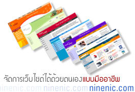 ninenic -web site builder software with web hosting